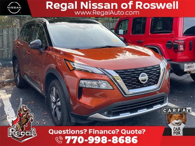 2021 nissan rogue platinum