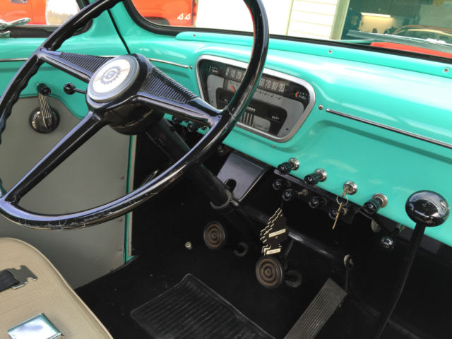 1955 ford f-100 custom cab pickup rare options