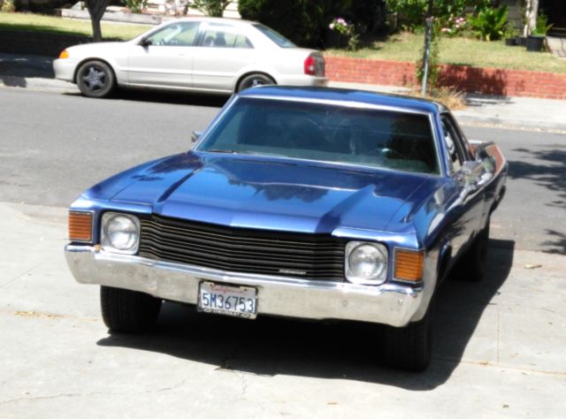 1972 chevrolet el camino custom 350 hei daily driver powerglide classic chevy