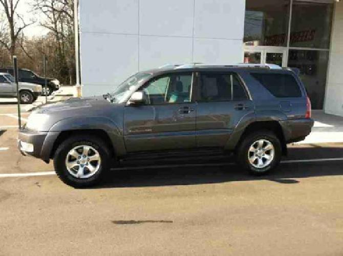 galactic gray 2004 toyota 4runner sport package 4wd suv*moonroof*carfax*call in greensboro, nc