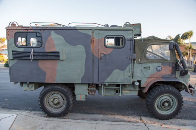 1964 unimog 404 radio truck