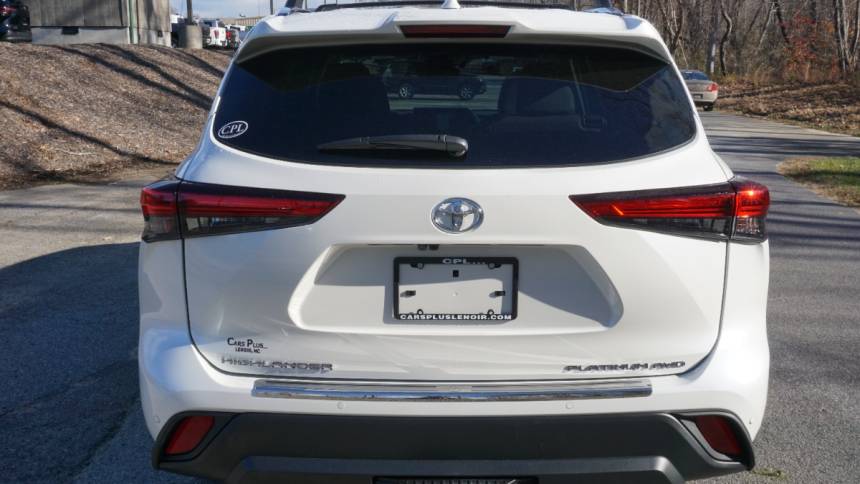 2020 toyota highlander platinum