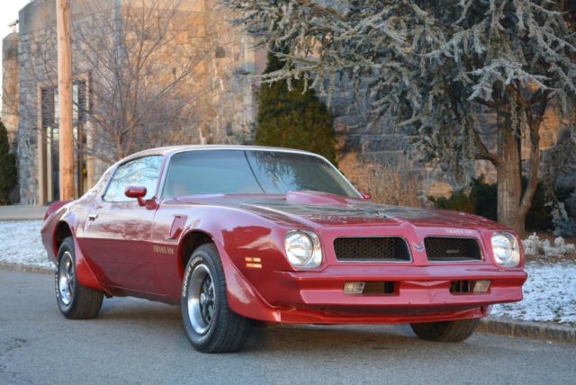 1976 pontiac trans am 0 burgundy
