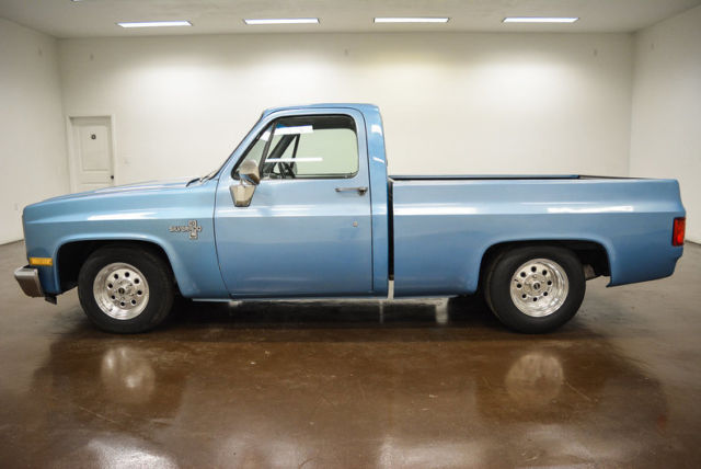 1981 chevrolet c10 520 miles blue pickup truck 350 chevrolet v8 turbo 400 autom