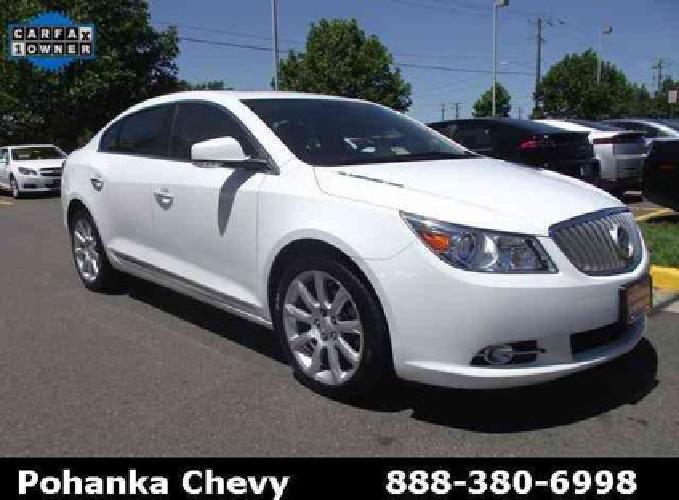 2011 buick lacrosse cxs in chantilly, va