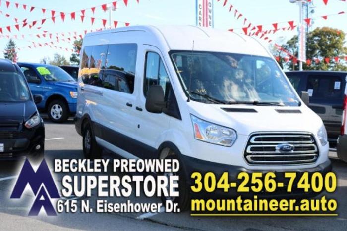 2018 ford transit passenger 350 xl 350 xl 3dr lwb medium roof passenger van w/sliding passenger side door for sale in beckley, west virginia