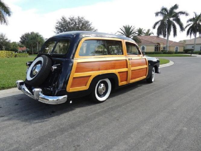 1951 ford country squire & woodie wagon fully restored resto in white plains, ny
