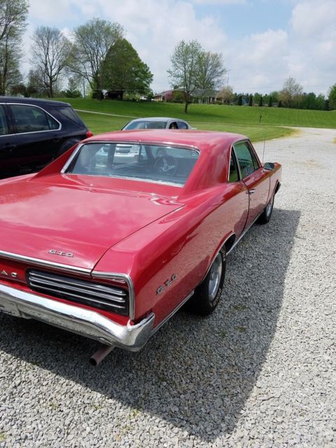1966 gto 355 coupe manual v8 rwd leather classic collector