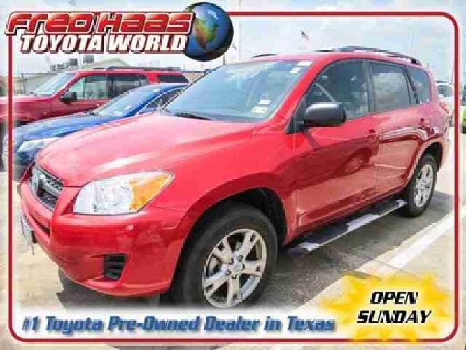 2011 toyota rav4 sunroof one owner in spring, tx
