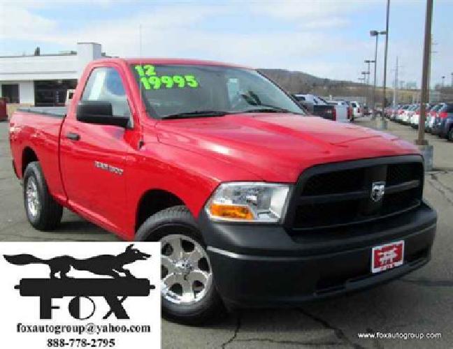 2012 flame red ram 1500 in painted post, ny