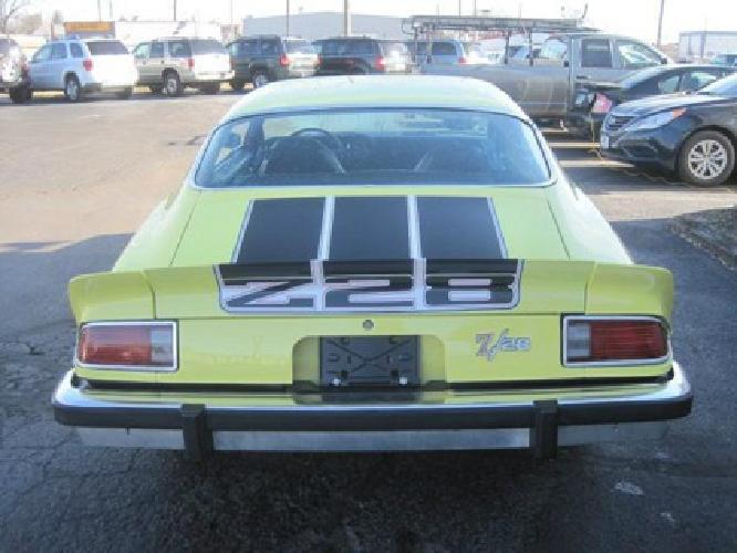 1974 chevy camaro z-28 coupe in mount vernon, oh