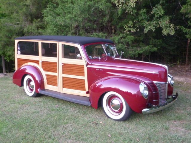 1940 ford deluxe woodie wagon woody