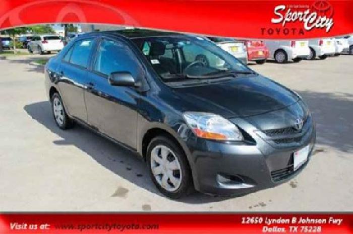 2008 toyota yaris 4dr sdn auto (gs in dallas, tx