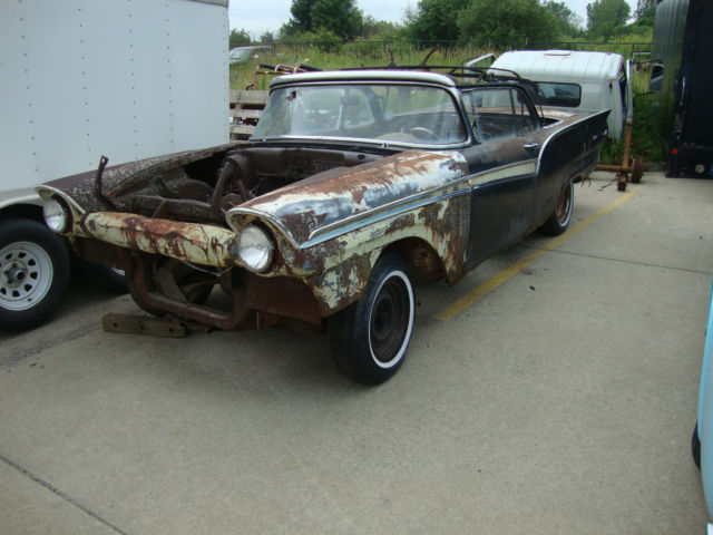 1957 ford fairlane 500 convertible parts car or to restore