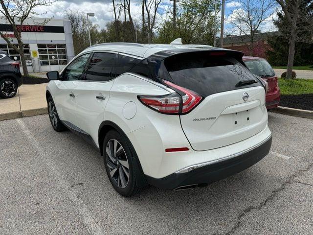 2017 nissan murano platinum in concord, ohio
