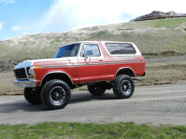 1979 ford bronco ranger xlt f150 4x4 original paint and body rare! collector