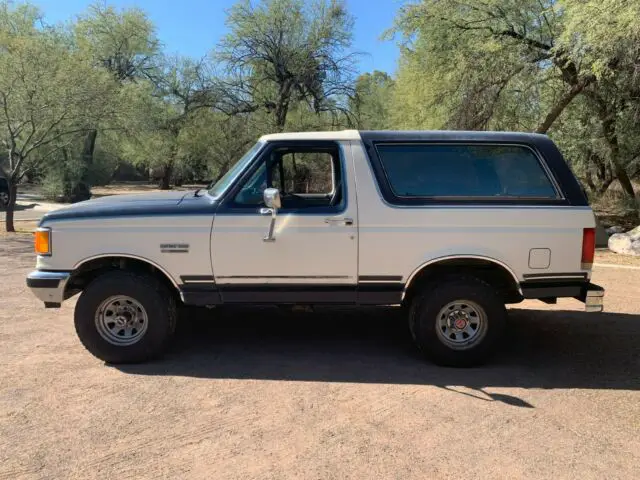1989 ford bronco xlt rust clean inside and out rust free