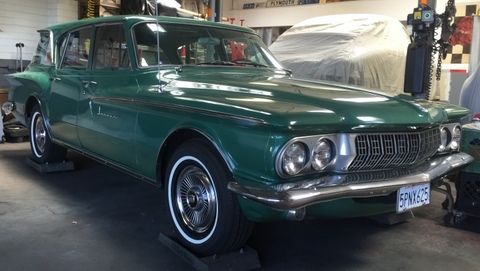 1962 dodge lancer 770 wagon push button transmission-v8.. la built
