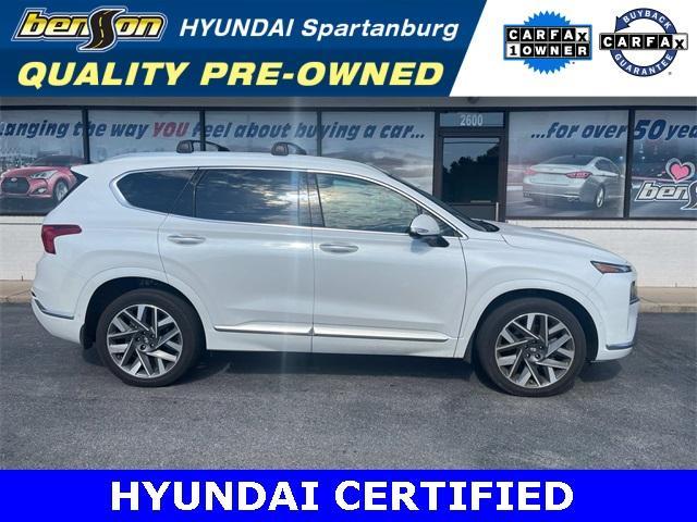 2022 hyundai santa fe calligraphy