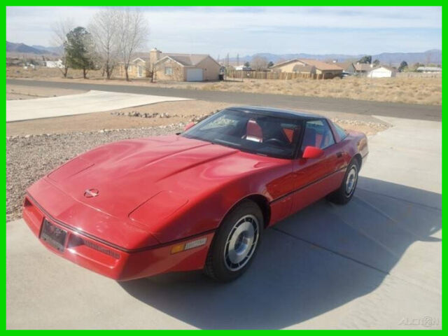 1985 chevrolet corvette coupe 5.7l v8 rwd hatchback bose 36,000 miles