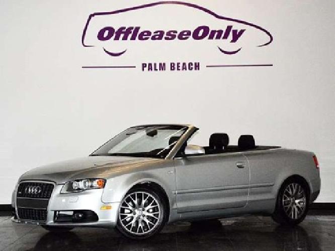 2009 audi a4 2.0t convertible in lake worth, fl