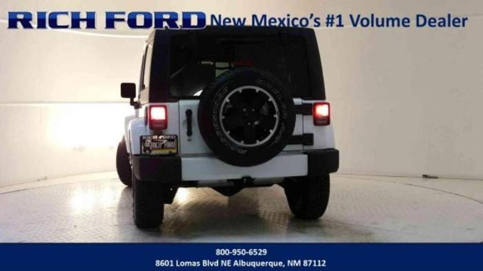 2012 jeep wrangler unlimited sahara 4x4 sahara 4dr suv for sale in albuquerque, new mexico