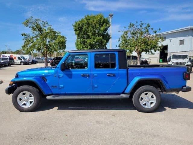 2022 jeep gladiator sport 4dr 4x4 crew cab 5 ft. box in cape coral, florida