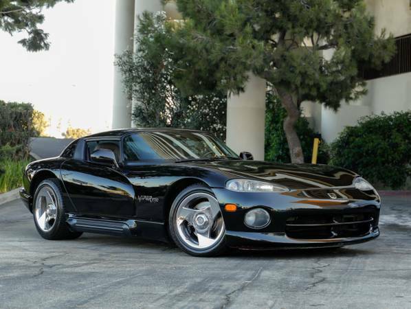 1993 dodge viper rt10 with hardtop & chrome rims 18k low miles clean carfax mint