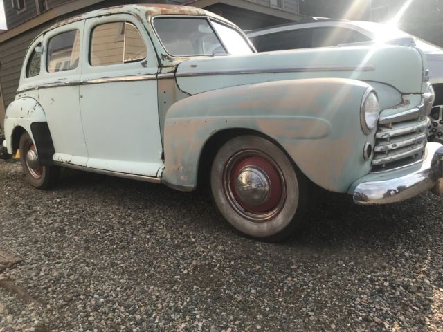 1948 ford sedan hot rod/barn find classic vintage
