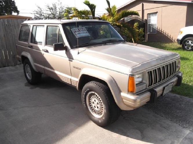 obo 1993 jeep cherokee country 4d in hialeah, fl