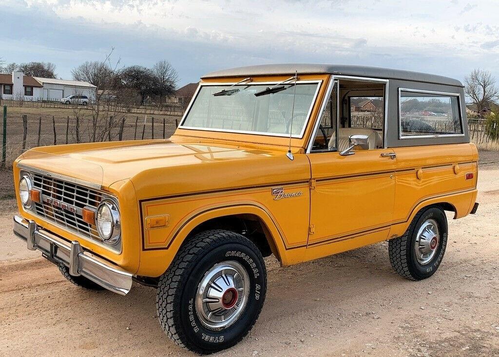 1976 ford bronco rarest color sport survivor unrestored