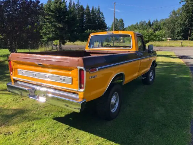 1975 ford f-250 4 wheel drive high boy. 'one of one on marti report'