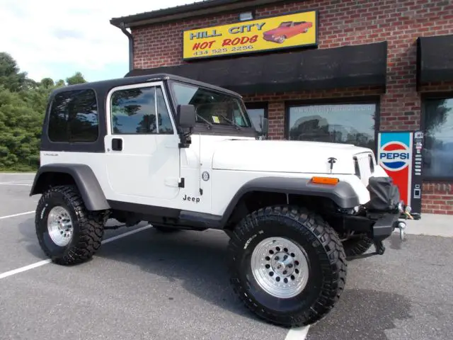 1987 yj custom built super clean 350 sbc auto done right rock crawler hard top