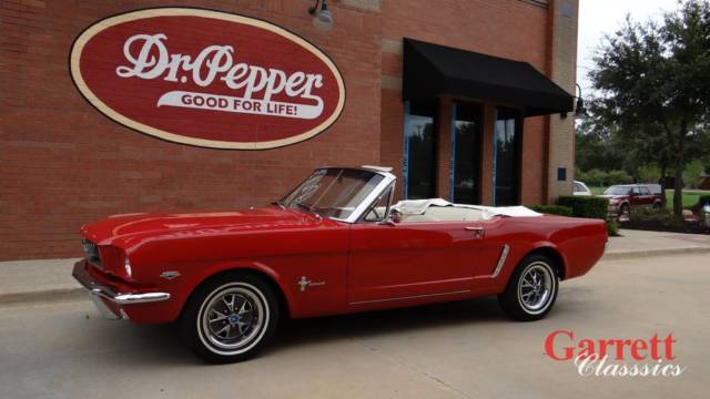 1965 ford mustang convertible 289 hp v-8