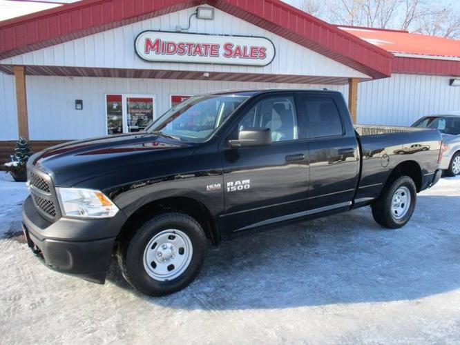 used 2014 ram 1500 4x4 quad cab tradesman foley, mn 56329 for sale in foley, minnesota