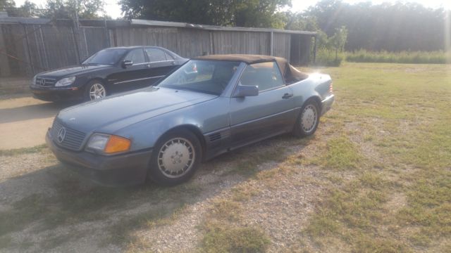 1990 mercedes benz 300sl convertible 5 speed manual 300sl-24
