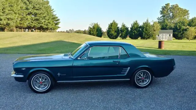 1966 ford mustang 289 auto coupe pwr steering pwr brakes pony interior air cond