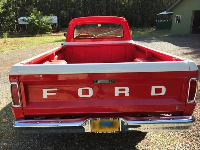 1966 ford f100 2wd regular cab