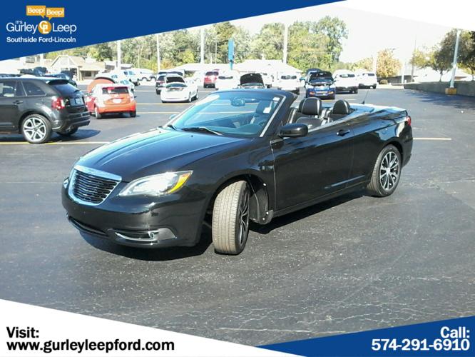 used 2013 chrysler 200 s convertible mishawaka, in 46545 for sale in mishawaka, indiana