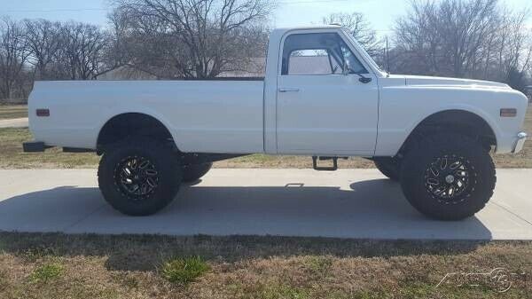 1968 chevrolet c20 4wd pickup truck, a/c, automatic 350 turbo trans, 454ci