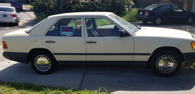 1988 mercedes e300 gasoline 6 cylinder clean title gasoline sun roof leather tan