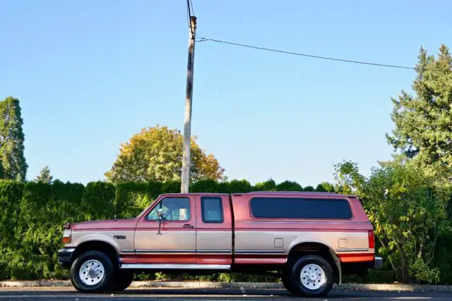 1994 ford f-250 xlt super cab long bed 4x4 460 gas engine 94,000