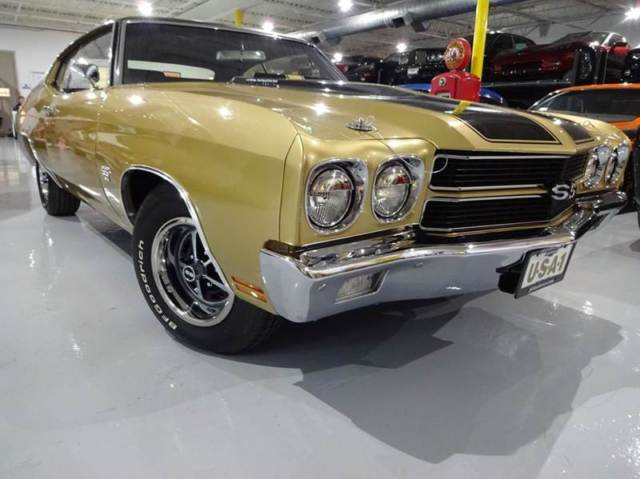 1970 chevrolet chevelle super sport ss-396 4-speed numbers matching