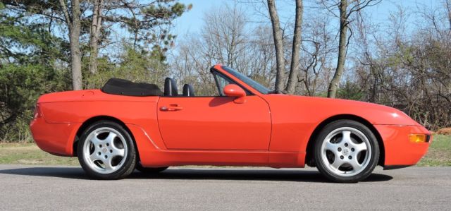 1993 porsche 968 convertible 6-speed. excellent car. 47k miles. no reserve