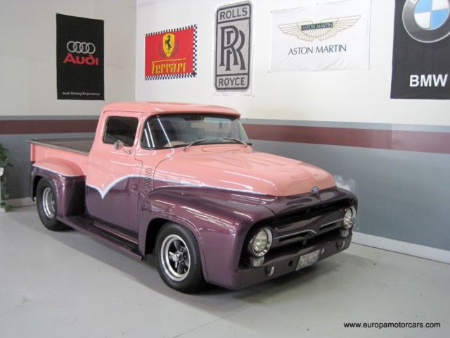 1956 ford f-100 custom with a bog block 429