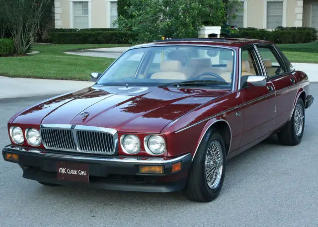 two owner, one family florida car -1989 jaguar xj6 vander plas - 70k mi