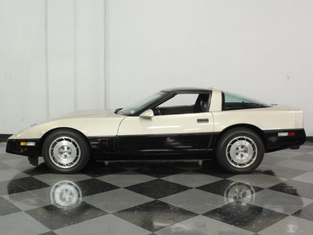1986 chevrolet corvette malcolm konner edition 40407 miles pewter metallic coupe
