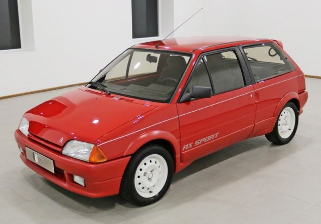 ultra rare - 1988 citroen ax sport 88hp- fully restored one of the kind