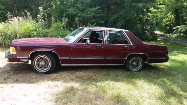 1989 mercury grand marquis ls with very low miles & optioned out