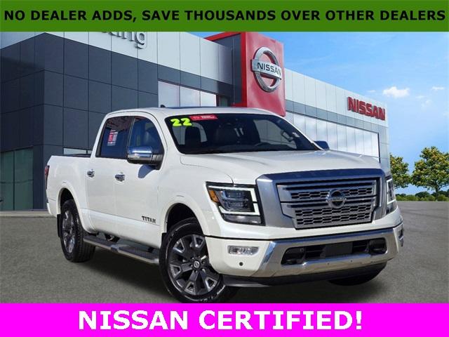 2022 nissan titan platinum reserve